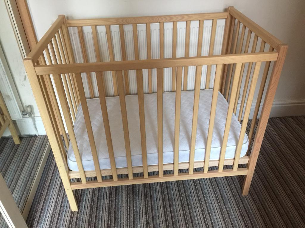 kiddicare space saver cot